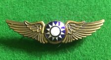 Used, AVG Flying Tigers Pilot Wings Badge No534 Chinese Airforce Command HQ for sale  CREWKERNE
