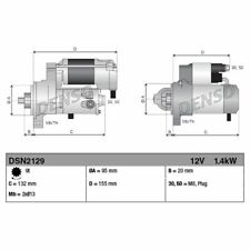 Denso dsn2129 starter for sale  Shipping to Ireland