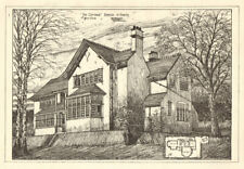 The cottage, Beech, Staffordshire for Miss Tudor. GHT Robinson, Architect 1907 for sale  LONDON