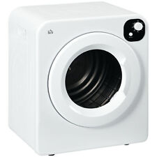 HOMCOM 6kg Vented Tumble Dryer with 7 Dry Programmers for Small Spaces White for sale  Shipping to South Africa