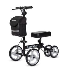 Deluxe Steerable Medical Scooter Knee Walker With Basket Elenker YF-9003 New for sale  Shipping to South Africa