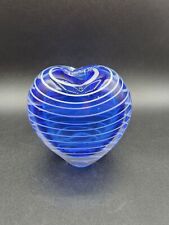 Art glass heart for sale  Milwaukee