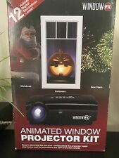 Kit de projetor de janela animado Window FX Natal Halloween feriados vídeos 12 D comprar usado  Enviando para Brazil