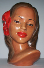 bust woman head hawaiian for sale  Roscommon