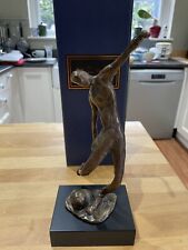 Signed bronze figure for sale  MAIDSTONE