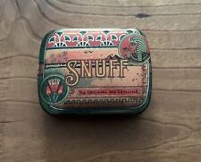 Vintage snuff tin for sale  Shipping to Ireland
