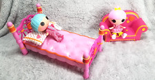 Lote de 5 peças=LALALOOPSY MÓVEIS & BONECAS=7" bonecas/15" cama/10" sofá=2011 comprar usado  Enviando para Brazil