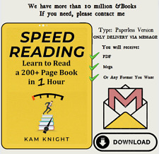 Lectura rápida: aprende a leer un libro de 200+ páginas en 1 hora... de Kam Knight segunda mano  Embacar hacia Mexico