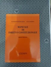 Manuale diritto costituzionale usato  Genova