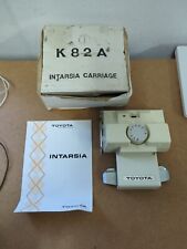 Toyota intarsia carriage for sale  MONMOUTH