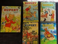 Rupert bear annuals for sale  NOTTINGHAM