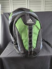 Mochila Adidas verde preta pacote de dia enorme bolso para laptop RN#90288 mola de carga GG, usado comprar usado  Enviando para Brazil