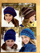 Knitting pattern hats for sale  WADHURST