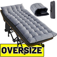 Oversized Camping cots for Adults Up to 900lbs, XL Large Sleeping Cots 32'' Wide for sale  Shipping to South Africa