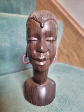 ebony carving african bust for sale  Wadsworth