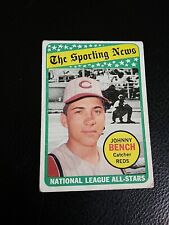 1969 Topps - The Sporting News All Star Selection #430 Johnny Bench (Good) for sale  Shipping to South Africa