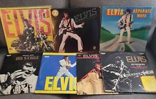Usado, Lote de 7 discos de vinil vintage Elvis Presley LP lote comprar usado  Enviando para Brazil