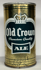 Usado, Old Crown Ale 12 oz. Lata de cerveza de acero recto segunda mano  Embacar hacia Argentina