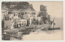 Salerno cartolina cetara usato  Gorizia