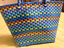 Woven beach tote for sale  Clemmons