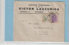 Sobre Comercial con Censura militar Circulado Vitoria Oviedo año 1938 (GS-91) comprar usado  Enviando para Brazil