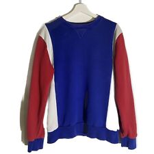 Mens Tommy Hilfiger Red Sweatshirt Pullover Size XL na sprzedaż  Wysyłka do Poland