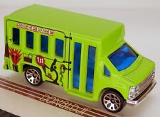 Matchbox Chevy School Bus Van Green SCIENCE "Body Built" Minibus escala 1:80 comprar usado  Enviando para Brazil