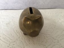 brass pig money box for sale  BILLERICAY