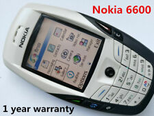 Celular Nokia 6600 cinza claro desbloqueado 2G GSM desbloqueio Bluetooth clássico comprar usado  Enviando para Brazil