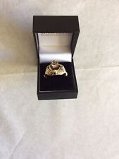 mens gold claddagh ring for sale  LUTON