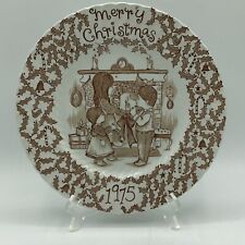 Used, 1975 Royal Crownford Norma Sherman Merry Christmas Collector Plate Vintage for sale  Shipping to South Africa