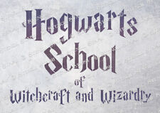 Hogwarts school stencils for sale  Shipping to Ireland