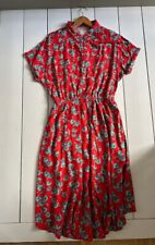Hush red floral for sale  LONDON