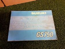 Suzuki gs750 750 for sale  NORTHWICH