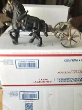 cast iron horse and carrage arcade kenton hubbly for sale  Shipping to South Africa