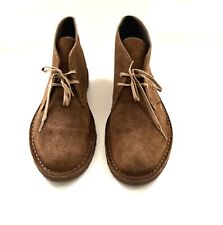 CLARKS ORIGINALS MENS PRELOVED DESERT BROWN SUEDE CHUKKA BOOTS Uk 10F for sale  Shipping to South Africa