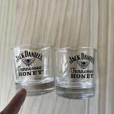 2 whiskies de vaso en relieve miel Jack Daniels Tennessee segunda mano  Embacar hacia Argentina