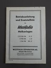 Westfalia melkanlagen uso usato  Spedire a Italy