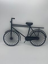 Arte de parede de bicicleta de metal grande pendurada preta decoração de bicicleta cruzador 19”x 12,5” rústica, usado comprar usado  Enviando para Brazil