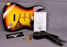 Vintage Fender Custom Shop 1965 '65 Reedição Stratocaster 3-Tone Sunburst ~RELÍQUIA~ comprar usado  Enviando para Brazil