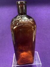 Garrafa de vidro vintage Veronica água mineral âmbar em relevo 10” colecionadores 1900’s comprar usado  Enviando para Brazil