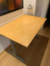 Ikea Galant Schreibtisch 80 x 120cm, Birke, silber gebraucht kaufen  Dornberg