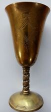 Vintage brass goblet for sale  Ireland