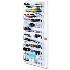 36 Pairs Over the Door Shoe Organizer Rack Hanging Storage Space Saver Hanger for sale  Shipping to South Africa