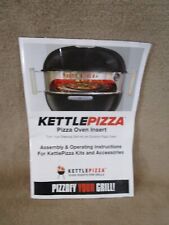 Forno de pizza Kettlepizza inserção manual instruções carvão chaleira grelha livreto comprar usado  Enviando para Brazil