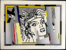 Roy lichtenstein litografia usato  Roma