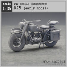 1/35 World War Ii German Military Motorcycle R75 Early El 3D Resin Full Kit For for sale  Shipping to South Africa
