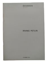 Irving petlin documenta usato  Torino
