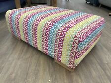 Dfs multicoloured footstool for sale  BLAYDON-ON-TYNE