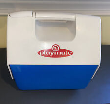 Usado, Igloo 7 Qt Playmate barraca azul/branco top flip aberto cooler comprar usado  Enviando para Brazil